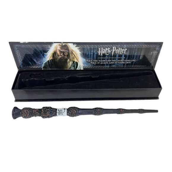 Harry Potter Professor Dumbledore’s The Elder Wand NO LIGHT The Nobel Collection - Picture 1 of 8